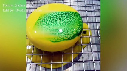 Most Satisfying Cake Decorating Video In The World - MIRROR CAKE - Amazing Cakes Decorating Videos