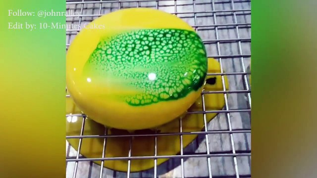 Most Satisfying Cake Decorating Video In The World - MIRROR CAKE - Amazing Cakes Decorating Videos