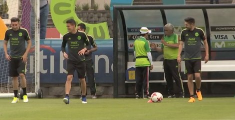 Entrenamiento regenerativo para el Tri luego de vencer a Honduras 3 a 0