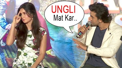 Ranbir Kapoor Insults Katrina Kaif At Jagga Jasoos Song Launch