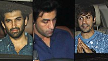 Ranbir, Aditya & Varun Spotted Arriving At Karan Johar's Private Party
