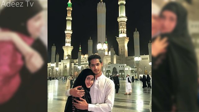 Sajal Ali and Saboor Ali With Their Mother in Masjid-e-Nabawi