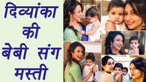 Divyanka Tripathi meets Karanvir Bohra's daughters | FilmiBeat