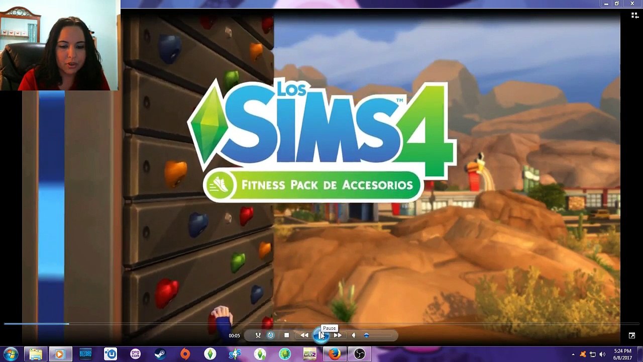 LOS SIMS 4 l FITNESS PACK DE ACCESORIOS l VIDEO REACCION