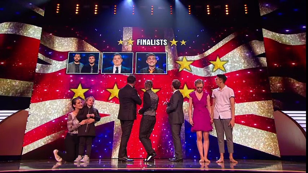Issy Simpson & Matt Edwards make the Grand Final - Semi-Final 2- Results - Britain’s Got Talent 2017