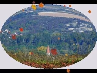 A la faveur de l'automne entre Jussy et Escolive