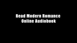 Read Modern Romance Online Audiobook