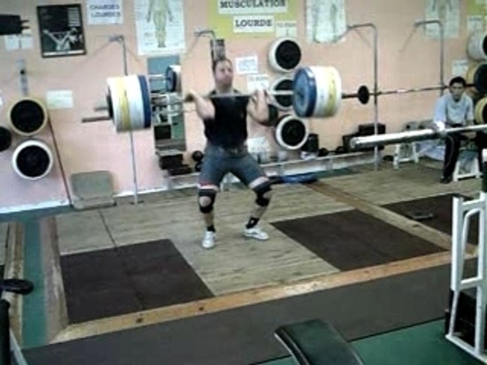 155 kg epaulé et jeté