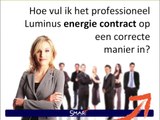 Contract Luminus RES   PRO (ewqewqeL versie