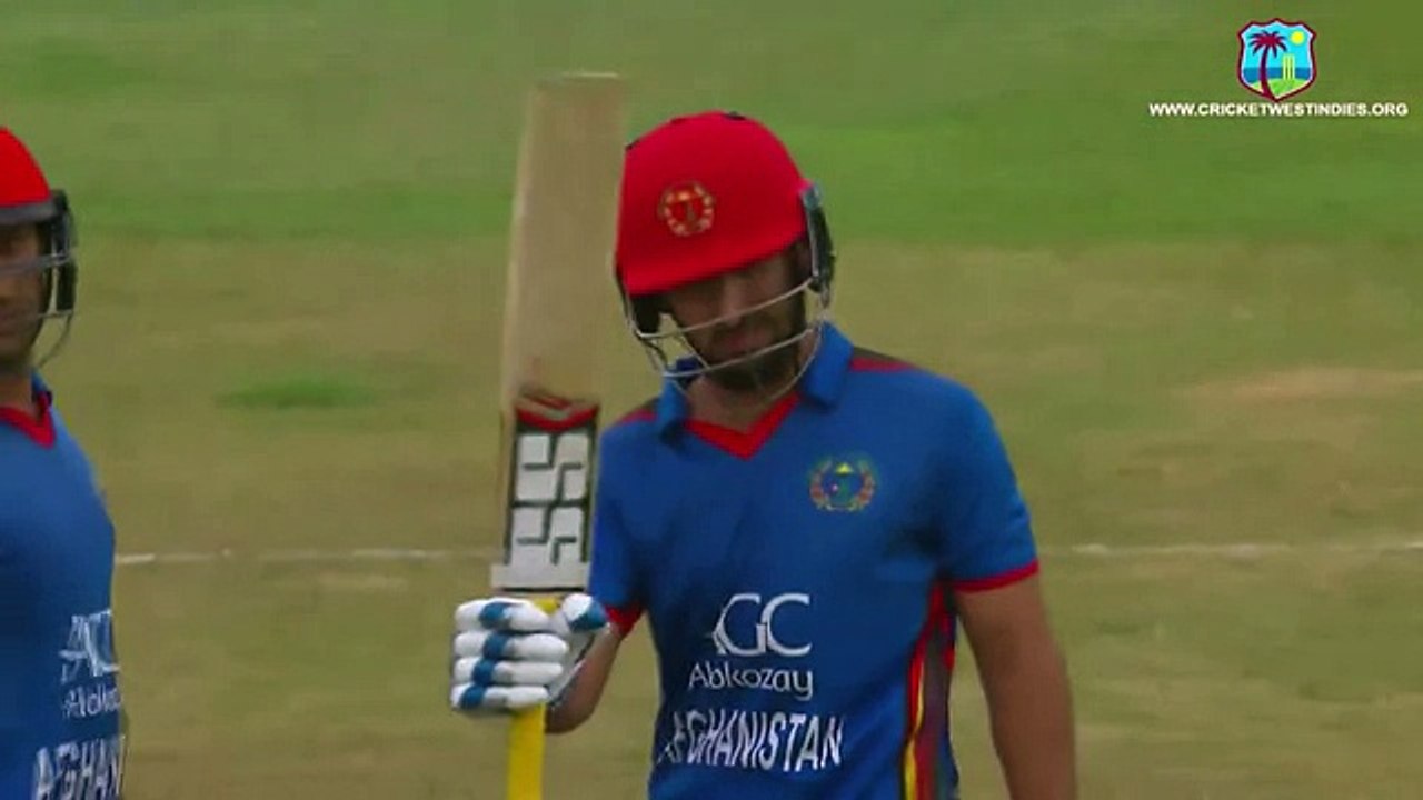 West Indies vs Afghanistan 1st ODI Highlights