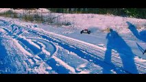 160.FAST R_C Car kicks SNOW on the air! Brushless 6S Lipo (HD)