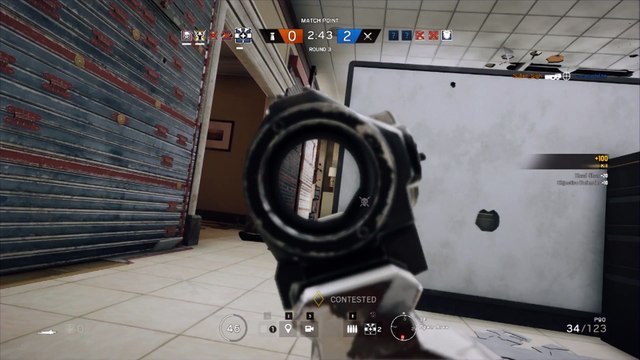 Tom Clancy's Rainbow Six: *Teleports behind you* Nothing personal kid.