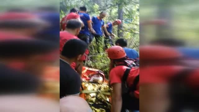 Kayalıklardan Düştü, İmdadına Afad ve Umke Yetişti