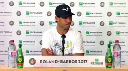 Rafael Nadal Press conference / QF RG 2017