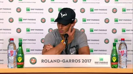 Rafael Nadal Press conference / SF RG 2017