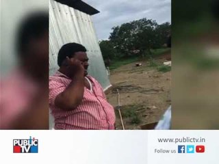 Video shows Pro Kannada activist in Gulbarga assaulting a person for money