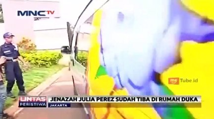 Jasad Julia Perez Telah Sampai di Rumah Duka