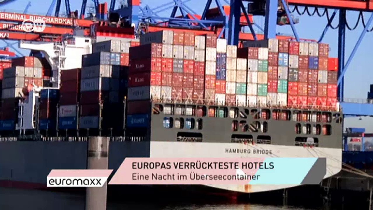 Verrückte Hotels: Eine Nacht im Container | DW Deutsch