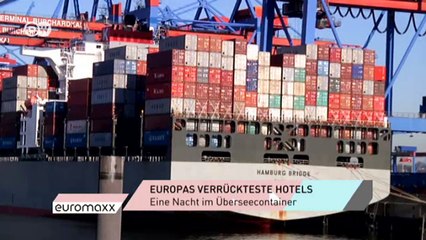 Verrückte Hotels: Eine Nacht im Container | DW Deutsch