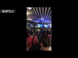 RAW: Partial evacuation in Frankfurt airport caused by security breach