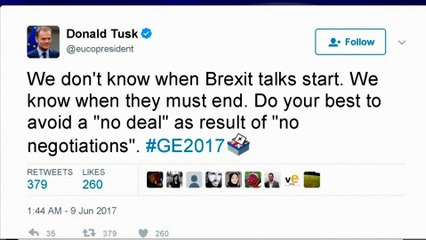 EU officials say UK election result should not impact Brexit