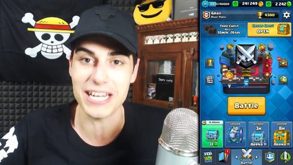 Trovo 4 LEGGENDARIE GRATIS in 1 SOLO ACCOUNT! nogemming Clash Royale