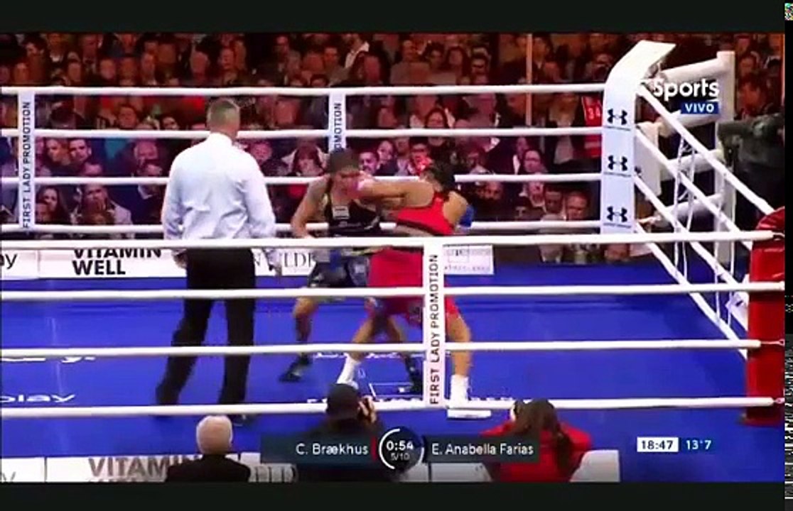 Cecilia Brækhus vs Erica Anabella Farias FULL FIGHT 2017-06-09