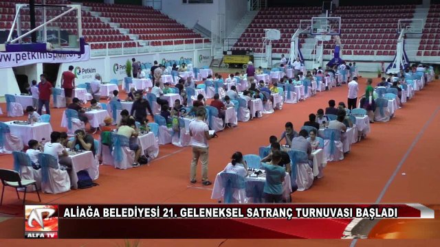 Aliağa Belediyesi 21. Geleneksel Satranç Turnuvası Başladı