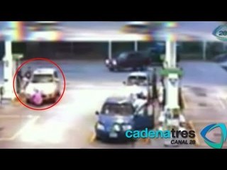 Mujer muere atropellada por conductor ebrio en gasolinera de Cuernavaca