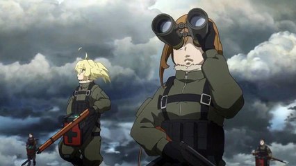 Youjo Senki - Tanya Battle Scene [Episode 6]-4owWW_L_Mi8