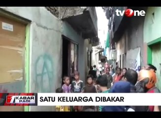 Satu Keluarga Tewas Dibakar Anak Korban