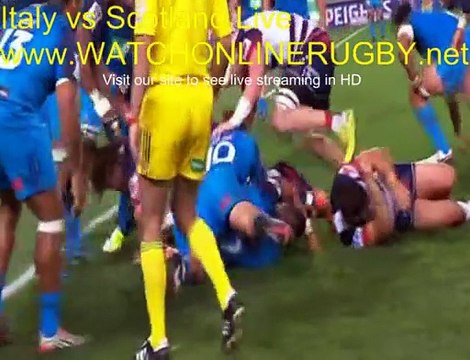 Italy vs Scotland Live Streaming Watch Online Rugby