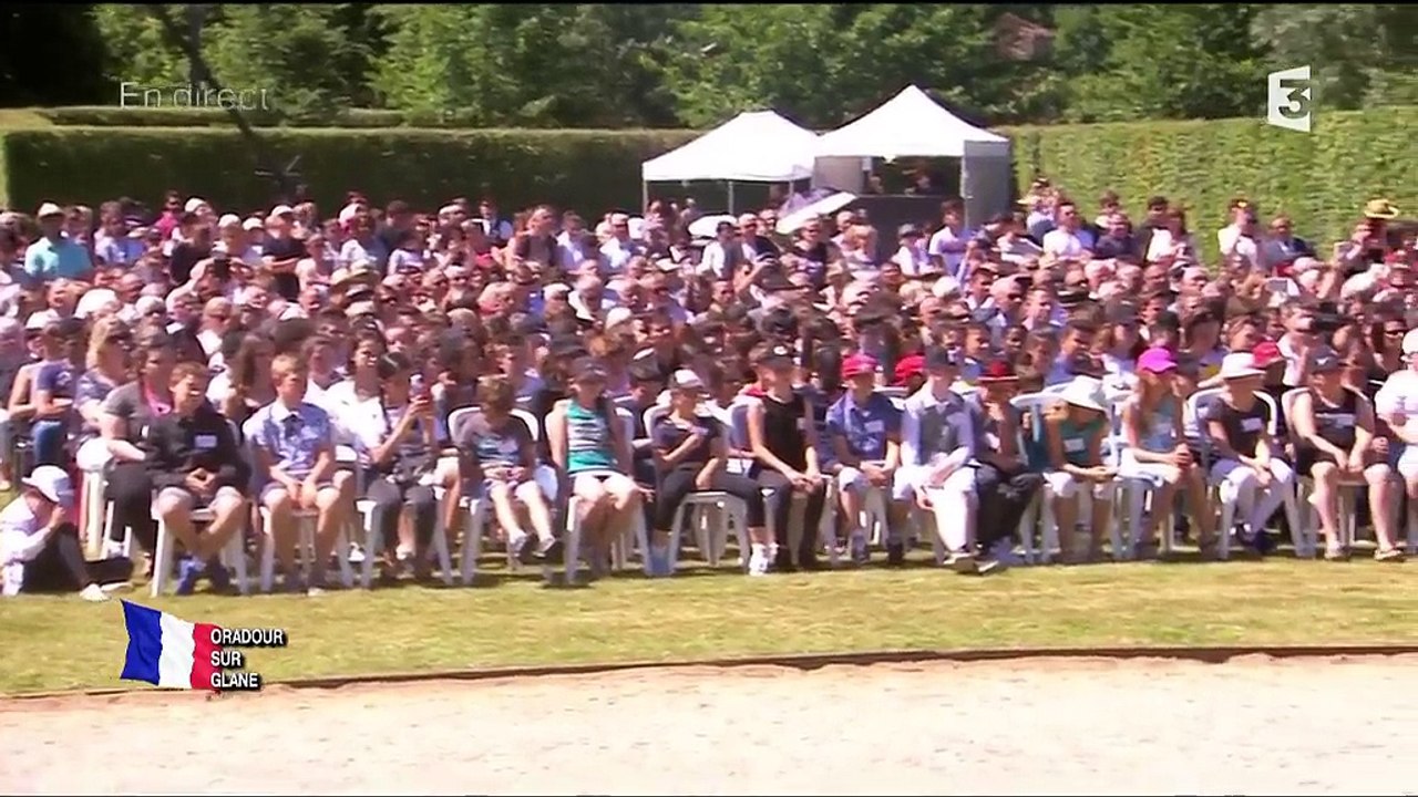 "Oradour est un scandale absolu" : regardez le discours d'Emmanuel Macron à Oradour-sur-Glane