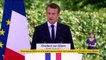 Emmanuel Macron "la paix, le respect, la tolérance", des "gains fragiles sur la violence"