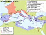 JULIO CÉSAR vs POMPEYO (100 a.c.) Pasajes de la historia (La rosa de los vientos)