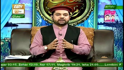 Naimat e Iftar (Live from Lhr) - Segment - Qasas ul Anbiya - 10th Jun 2017