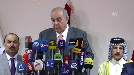 Irak Cumhurbaşkanı Yardımcısı Iyad Allavi'nin Basın Açıklaması