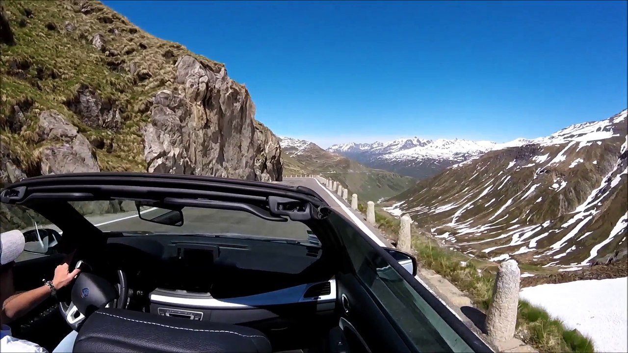 Route de Furkapass.Le 08 06 2017