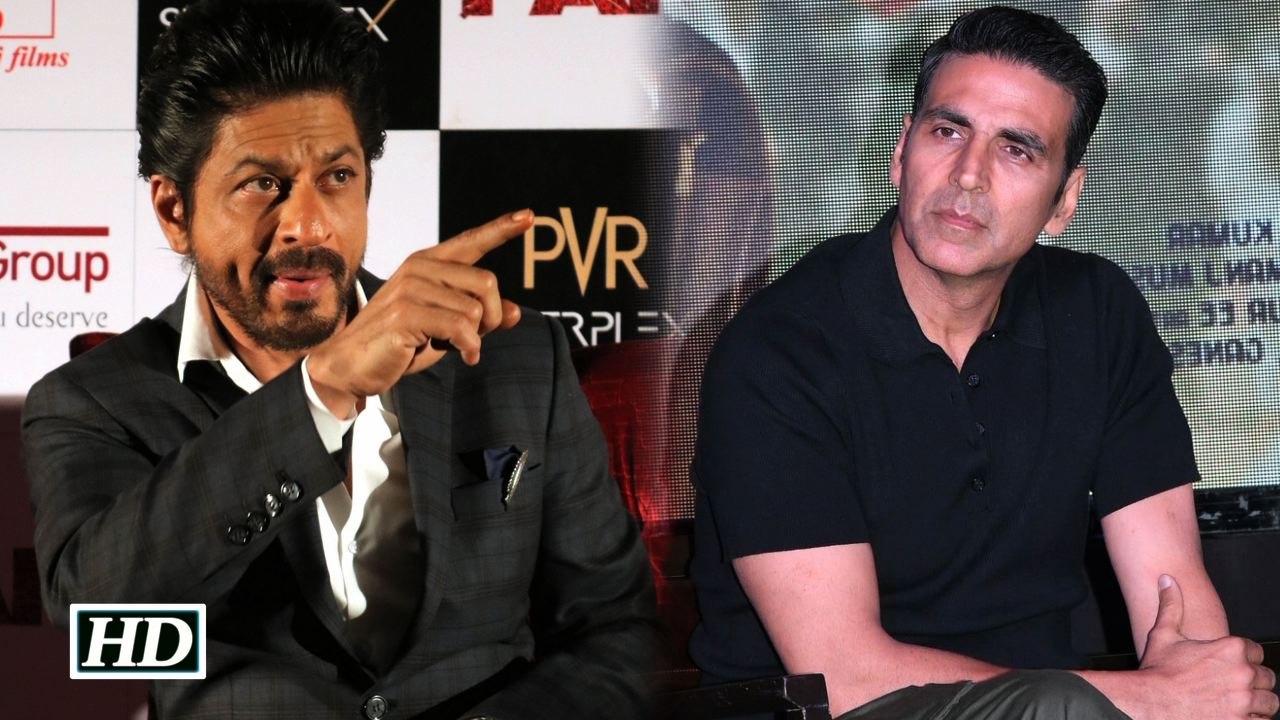 SRK reacts on CLASH with Akshay Kumar