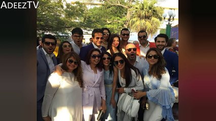 Lovely Couple Sarwat Gillani and Fahad Mirza at the Kidney Centre Brunch in Karachi