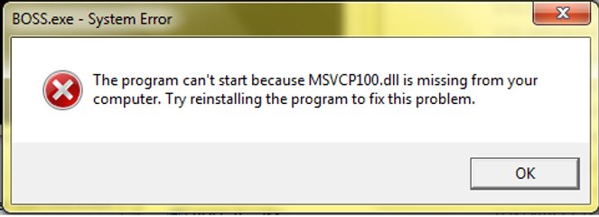 How to Fix msvcr100.dll is Missing
