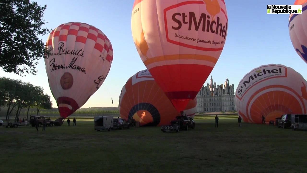 VIDEO. A Chambord, un vol royal pour les ballons St-Michel