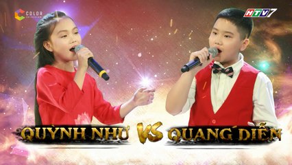 [Thần tượng tương lai ] Người đi xây hồ kẻ gỗ - Quỳnh Như vs Quang Diễn