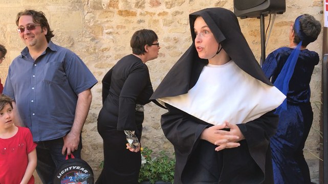 L'abbaye de St Pierre sur Dives revit à l'heure médiévale