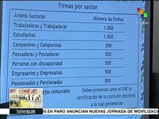 Venezuela: avanza cronograma de asamblea nacional constituyente
