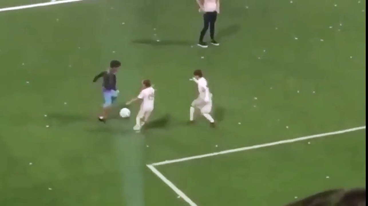 Cristiano Jr emociona al Bernabéu tras golazo con brutal reagate- Próximo Cristiano Ronaldo