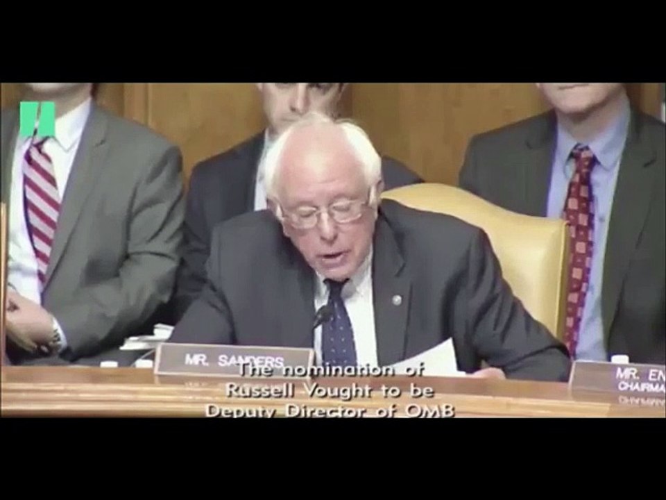 Bernie Sanders-Christian Hater-Loses it