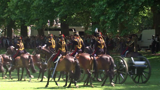41-gun salute marks Duke of Edinburgh's 96th birthday