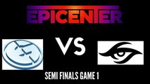 EVIL GENIUSES WOMBO COMBO vs TEAM SECRET - EPICENTER 2017 SEMI FINALS GAME 1