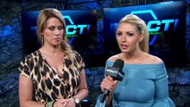 McKenzie Mitchell, Karen Jarrett and Magnus Backstage Segment